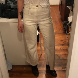 Rachel Comey White Legion Jeans Size 0
